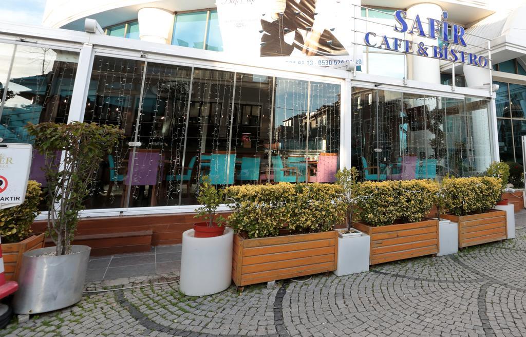 Eser Premium Hotel & Spa Büyükçekmece Kültér fotó Café & Bistro